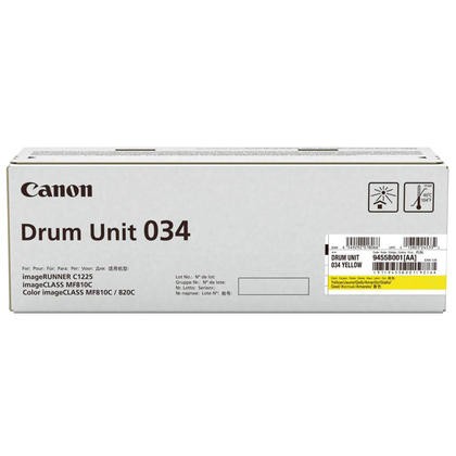 Canon 034 - Gelb - Trommel-Kit - für ImageCLASS MF810Cdn, MF820Cdn