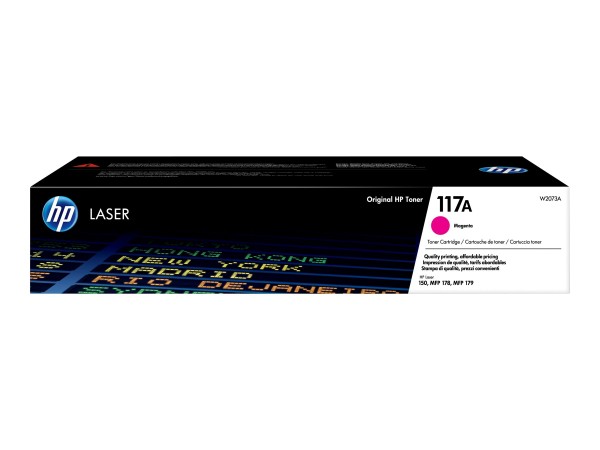 HP 117A - Magenta - Original - Tonerpatrone (W2073A)