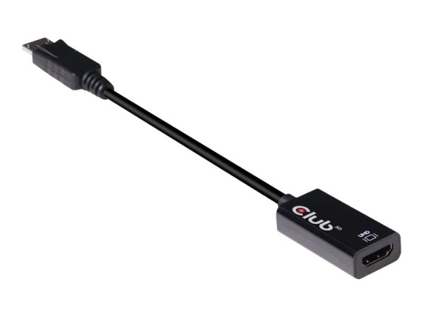 Club 3D Video- / Audio-Adapter - DisplayPort / HDMI - DisplayPort (M)