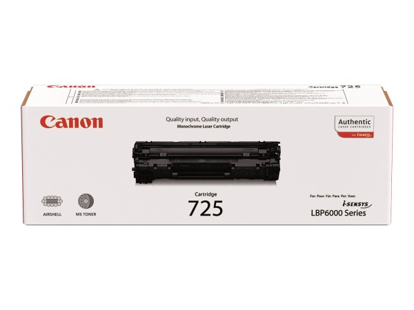 Canon CRG-725 - Schwarz - Original - Tonerpatrone