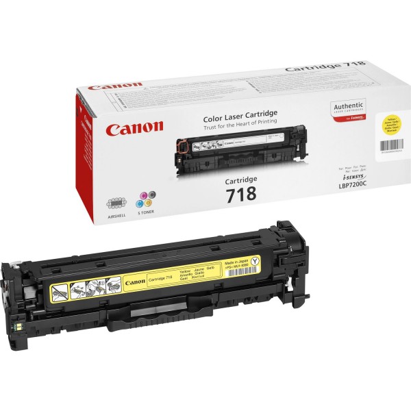 Canon Toner 2659B002 718 yellow - Original - Tonereinheit