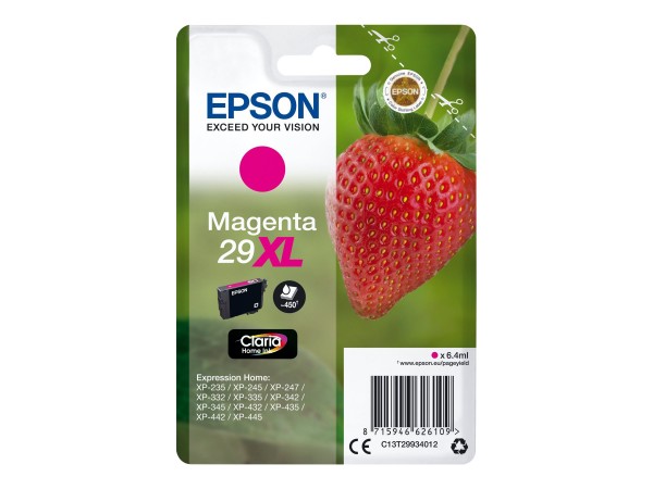 Epson 29XL - 6.4 ml - XL - Magenta - Original