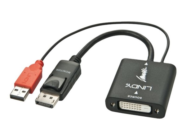 Lindy Display-Adapter - Single Link - DVI-D (W)