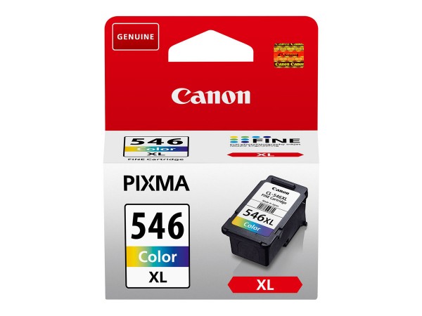 Canon CL-546XL - 13 ml - Hohe Ergiebigkeit - Farbe (Cyan, Magenta, Gelb)