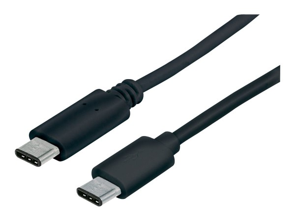 Manhattan USB-C to USB-C Cable, 1m, Male to Male, 480 Mbps (USB 2.0)