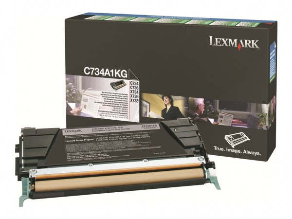 Lexmark Schwarz - Original - Tonerpatrone LCCP, LRP