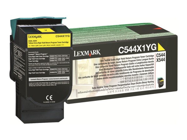 Lexmark Besonders hohe Ergiebigkeit - Gelb