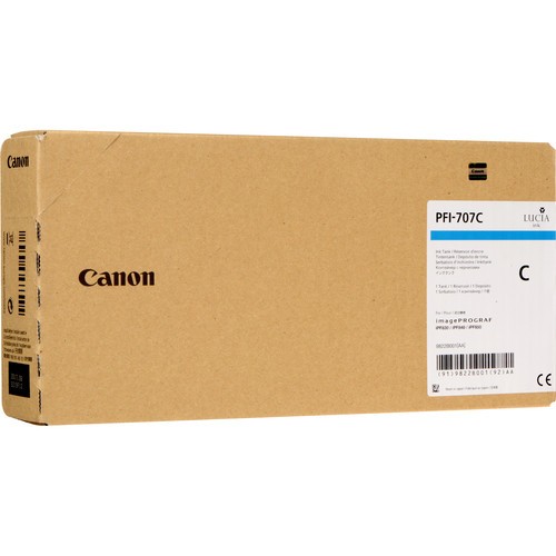 Canon PFI-707 C - 700 ml - Cyan - Original - Tintenbehälter