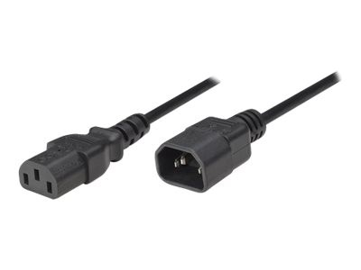 Manhattan Power Cord/Cable, C14 Male to C13 Female (kettle lead)