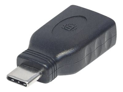 Manhattan USB-C to USB-A Adapter, Male to Female, 5 Gbps (USB 3.2 Gen 1)