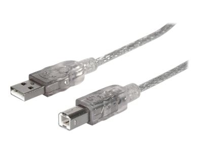 Manhattan USB-A to USB-B Cable, 5m, Male to Male, 480 Mbps (USB 2.0)