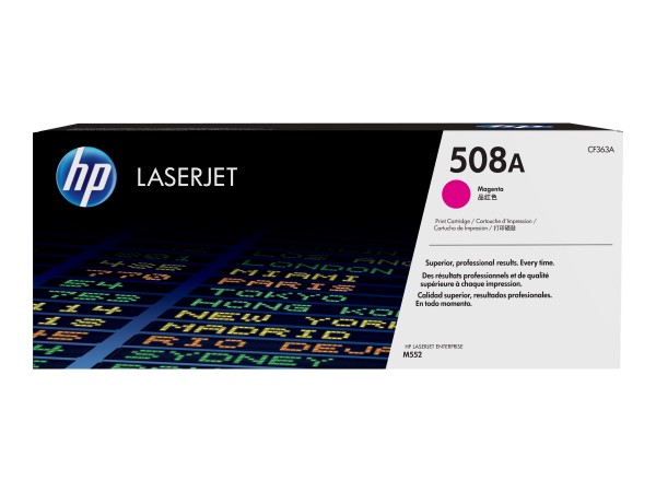 HP 508X - Hohe Ergiebigkeit - Magenta - Original - LaserJet - Tonerpatrone (CF363X)