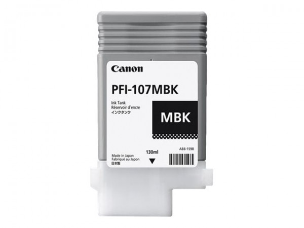 Canon PFI-107 MBK - 130 ml - mattschwarz - Original