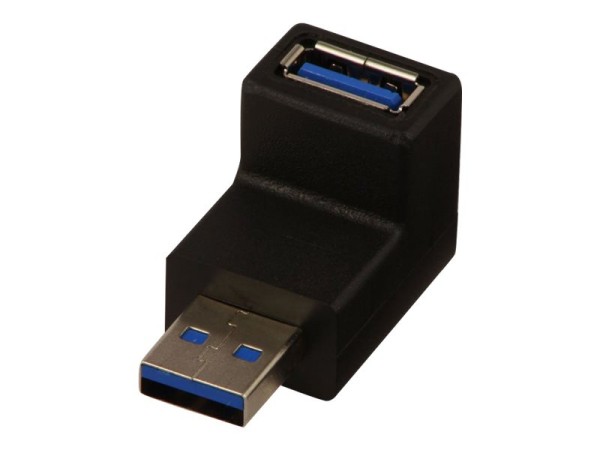 Lindy USB 3.0 Adapter Typ A 90° nach unten - USB-Adapter - USB Type B (W)